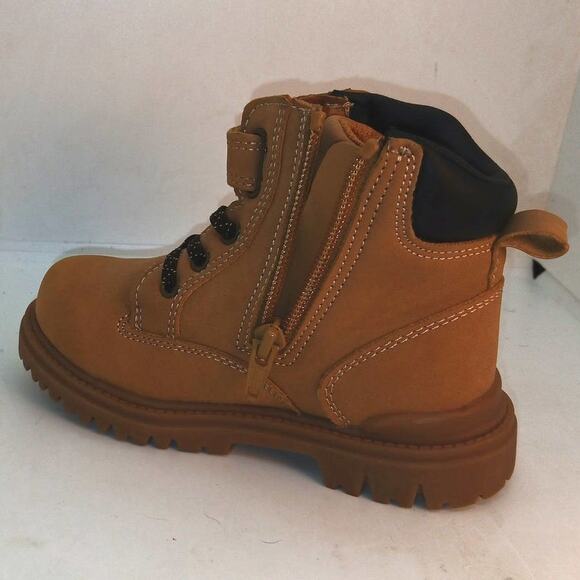 Wonder Nation Toddler Boys Hiking Boots - Size 9T - Natural - Picture 3 of 6